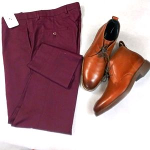 Flat Front Skinny Dress Pants